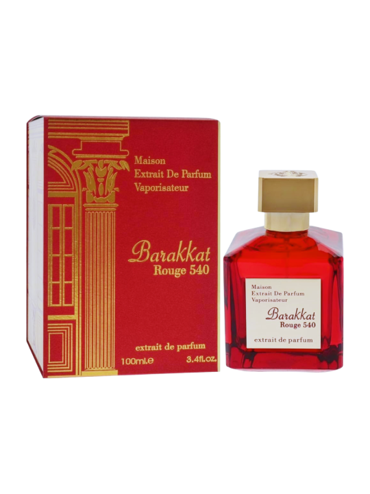 Fragrance World Barakkat Rouge 540 EP 100 ml para todos | Huele Bonito