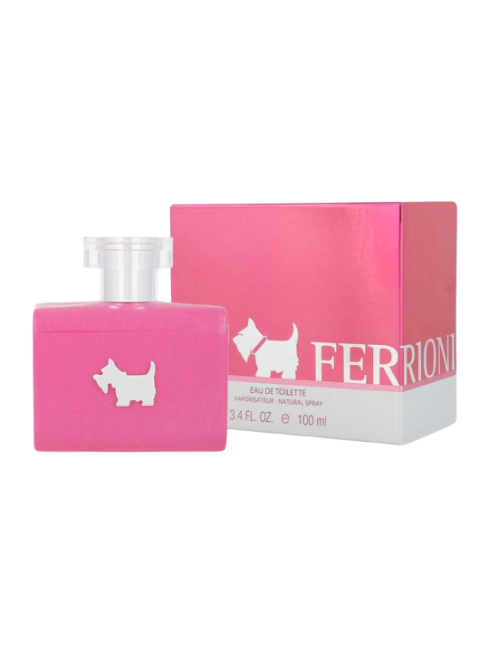 Ferrioni Terrier Pink EDT 100 ml para dama | Huele Bonito