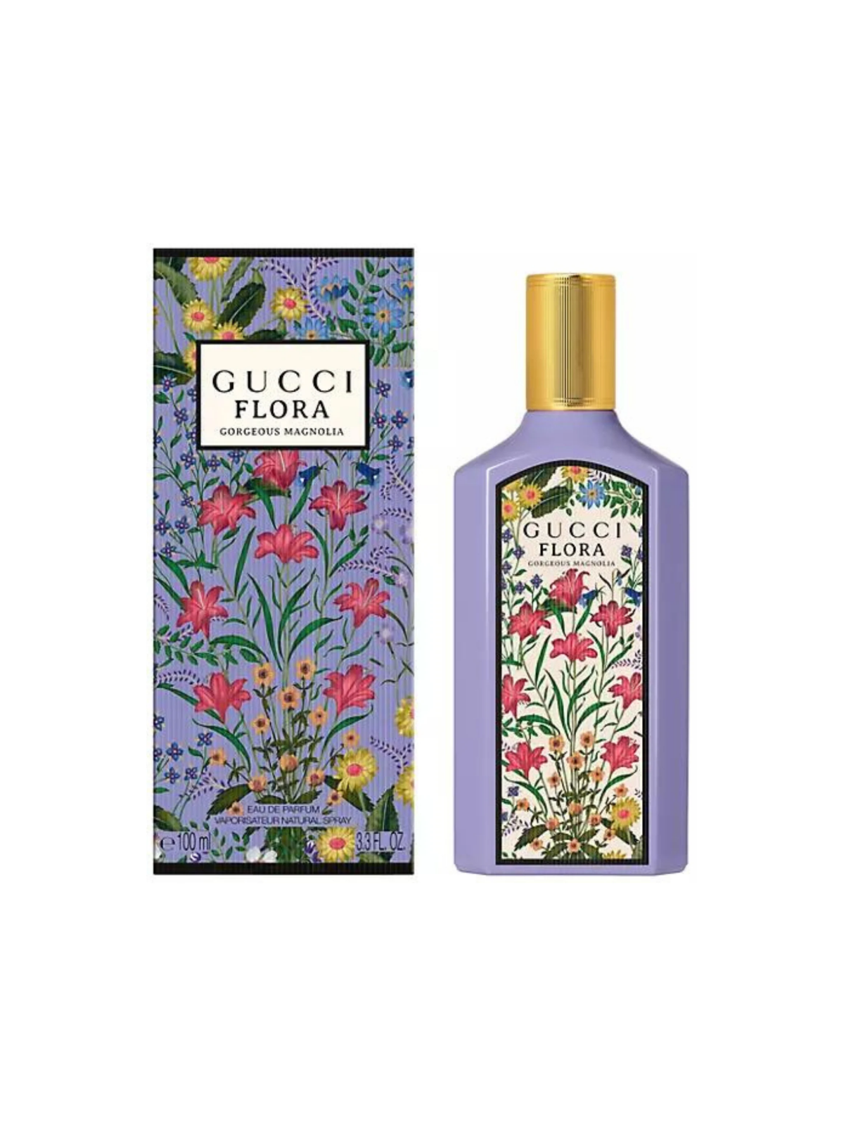 Gucci Flora Gorgeous Magnolia EDP 100 ml para dama | Huele Bonito