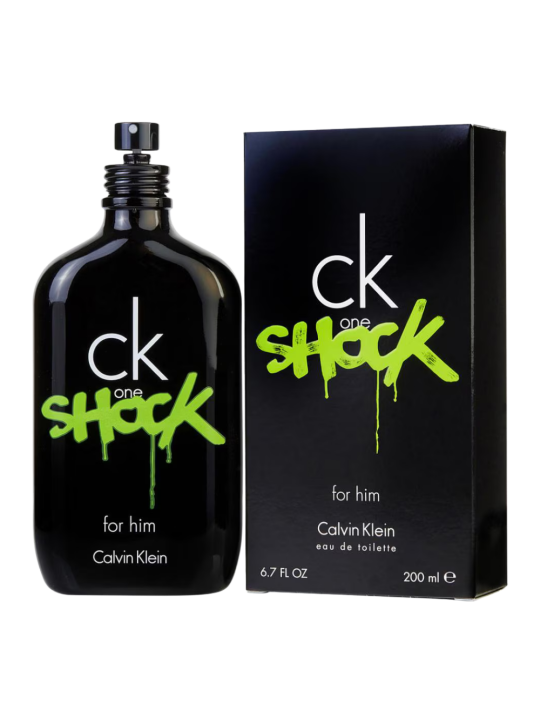 Calvin Klein CK One Shock for Him EDT 200 ml para hombre | Huele Bonito