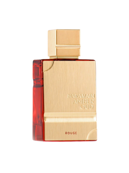 Amber Oud Rouge de Al Haramain Perfumes es una fragancia de la familia olfativa Oriental Floral para Hombres y Mujeres