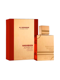 Amber Oud Rouge de Al Haramain Perfumes es una fragancia de la familia olfativa Oriental Floral para Hombres y Mujeres