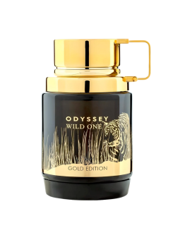 Odyssey Wild One Gold Edition de Armaf es una fragancia de la familia olfativa Amaderada Especiada para Hombres