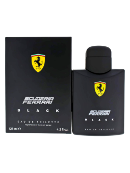 Perfume Ferrari * Scuderia Ferrari Black EDT 125 ml para hombre