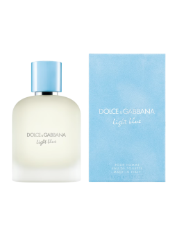 Light Blue Pour Homme Eau de Toilette de Dolce&Gabbana es una fragancia de la familia olfativa Amaderada Aromática para Hombres