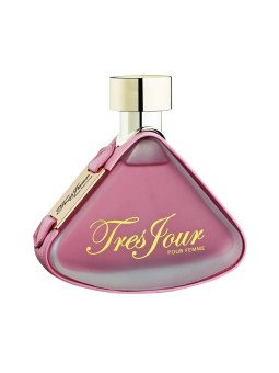 Tres Jour de Armaf es una fragancia de la familia olfativa Almizcle Floral Amaderado para Mujeres.