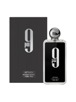 9pm de Afnan es una fragancia de la familia olfativa Oriental Vainilla para Hombres